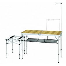 Складная кемпинговая кухня KM8FN0114 2 WAY KITCHEN TABLE L