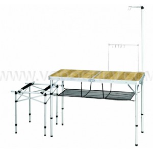 Складная кемпинговая кухня KM8FN0114 2 WAY KITCHEN TABLE L